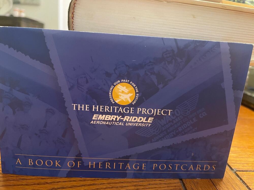 Embry-Riddle Heritage Project Book of Heritage Postcards Aviation History ERAU